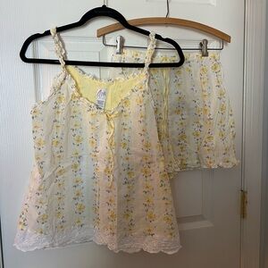 100% Cotton Floral Sleep Set